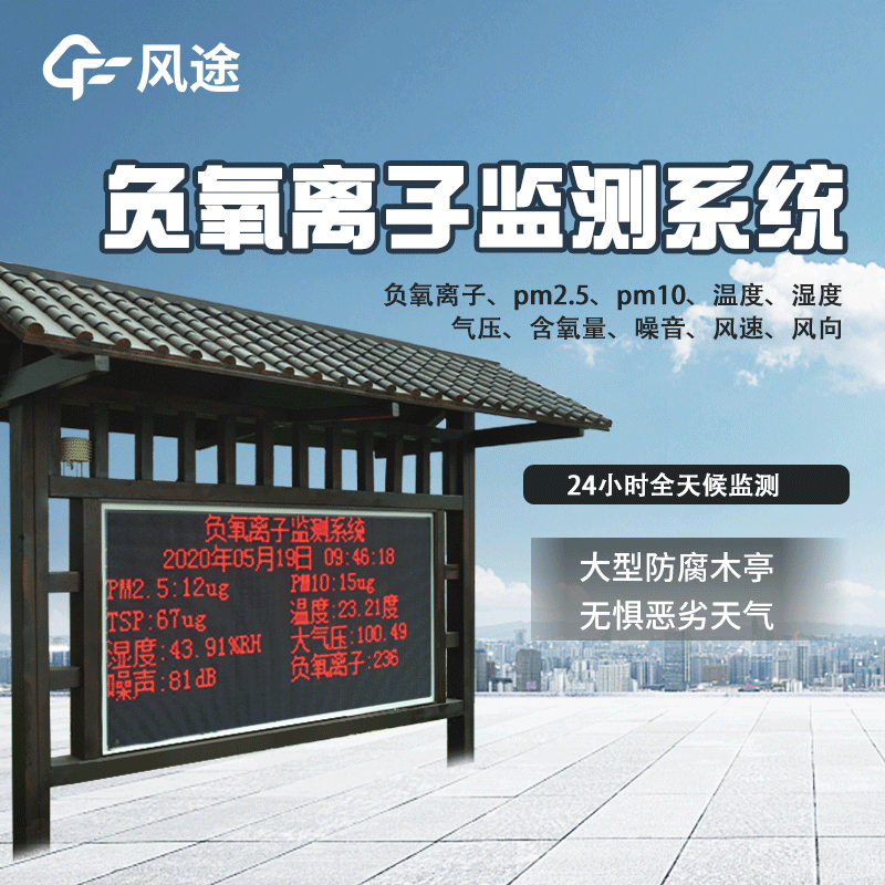 負氧離子在線監測系統簡介