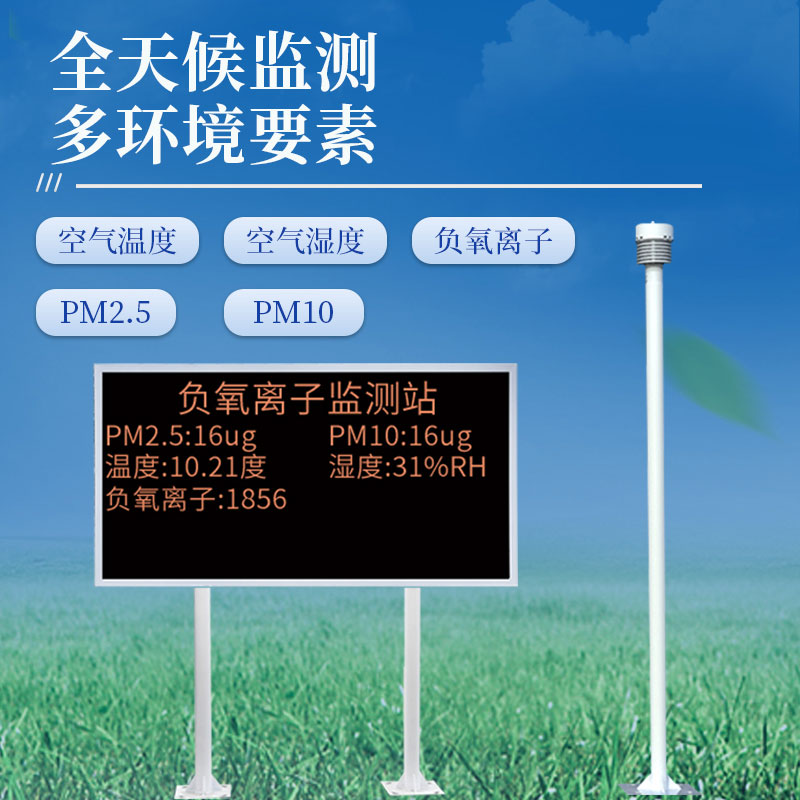 科研型負離子監測系統